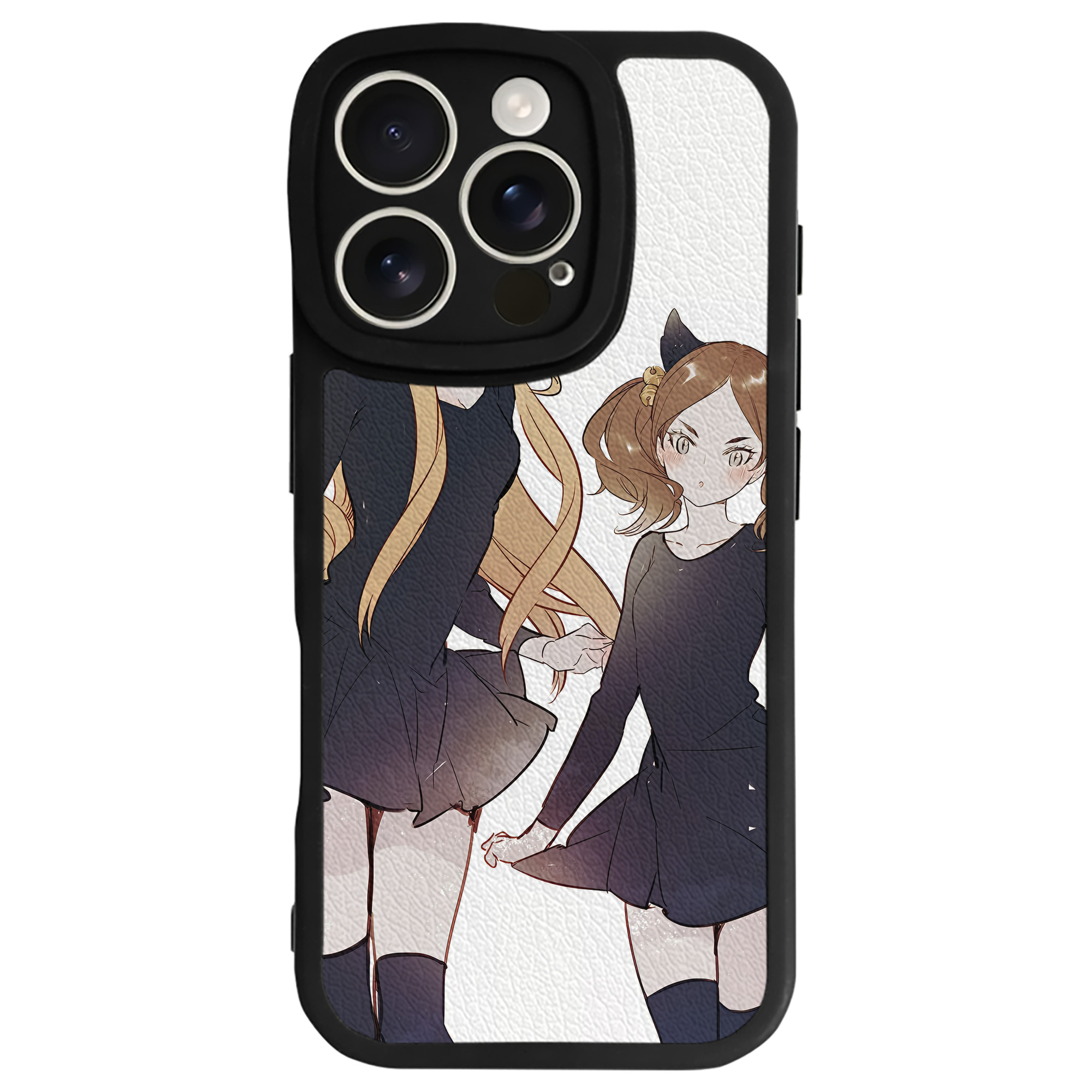 （画像用） ハイキュー!! Haikyu!! 【iPhone 16シリーズ対応】シリコンスマホケース（レザー調） 材質：シリコン